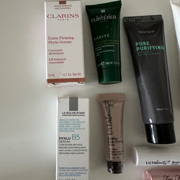 Makeup bundle clarins, la roche-posay, too faced, biorace, Rene Furterer - Picture 4 of 4